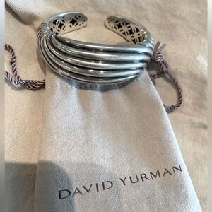 David Yurman Silver Cuff Bracelet